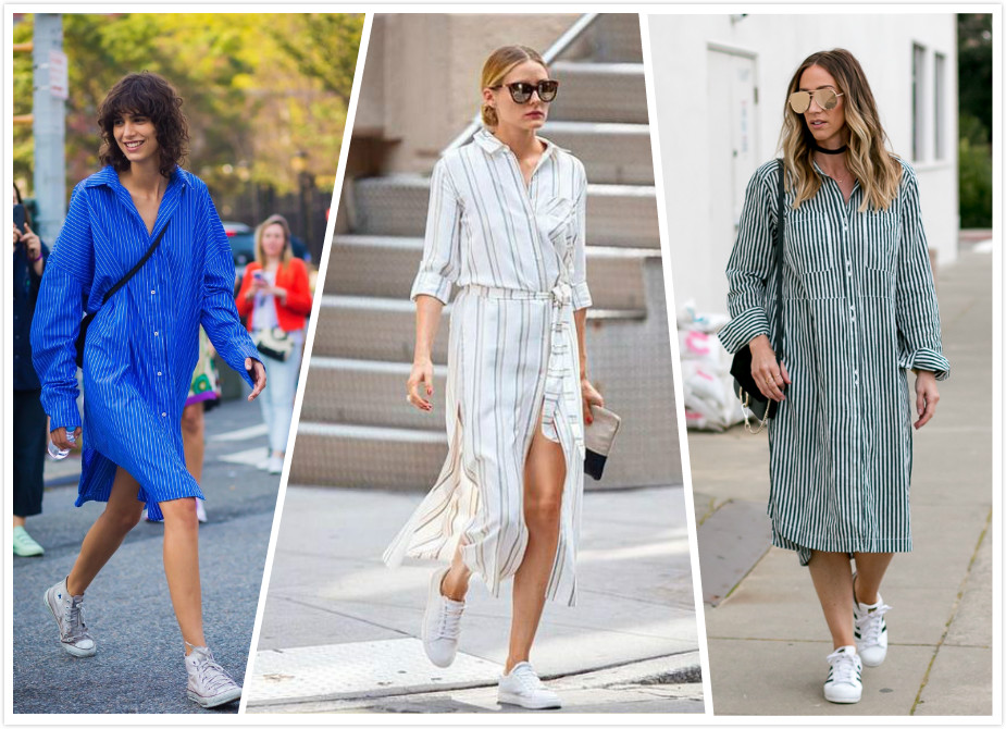 5 Tips To Wear Sneakers With Dresses - Morimiss Blog