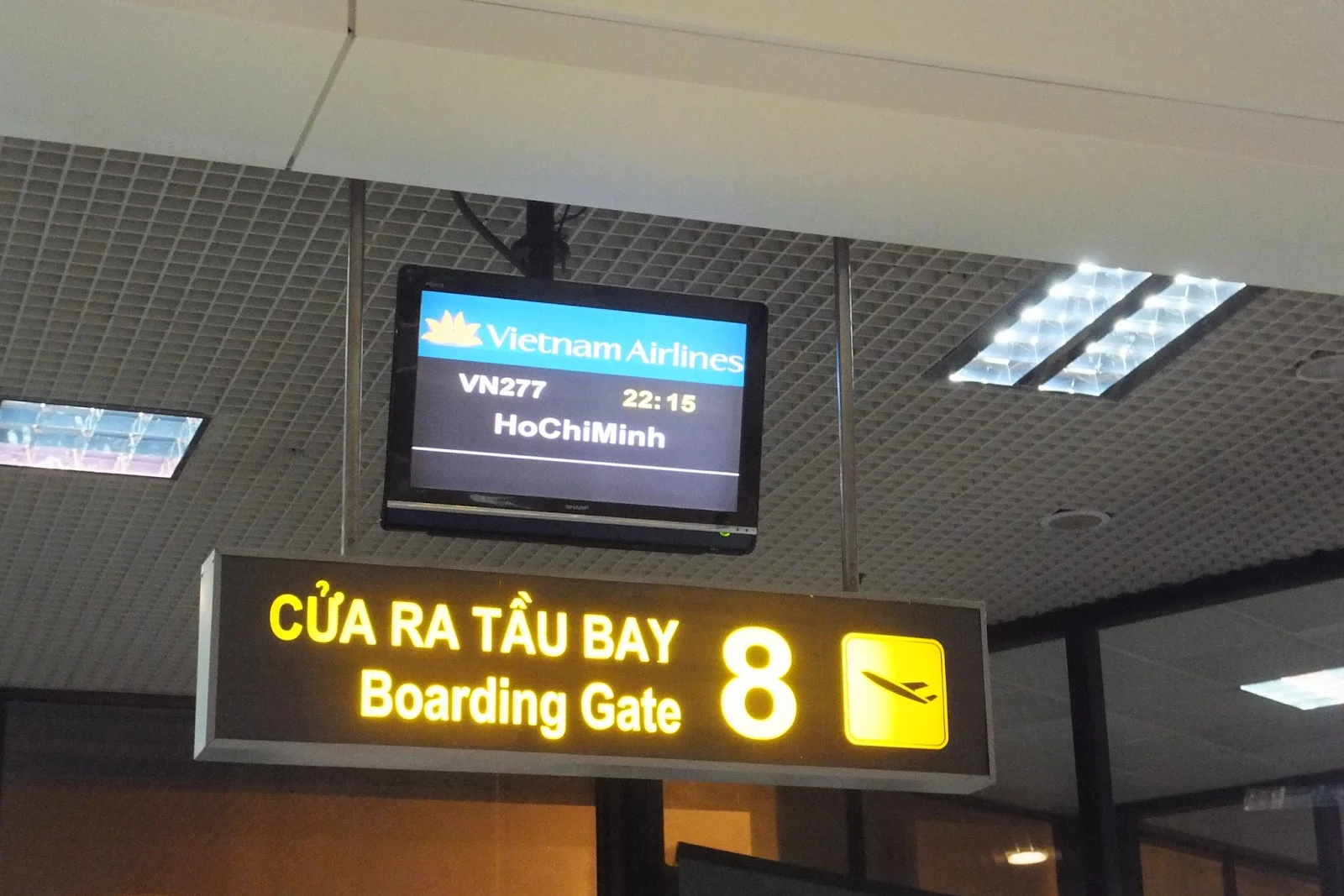 ベトナム航空表示板 Vietnamairlines-sign-board