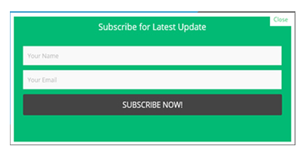 Cara Membuat Widget Subscribe Blog Melayang