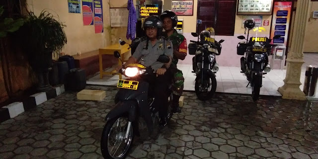 Begini Sinergitas Babinsa dan Babinkamtibmas Intensifkan Patroli