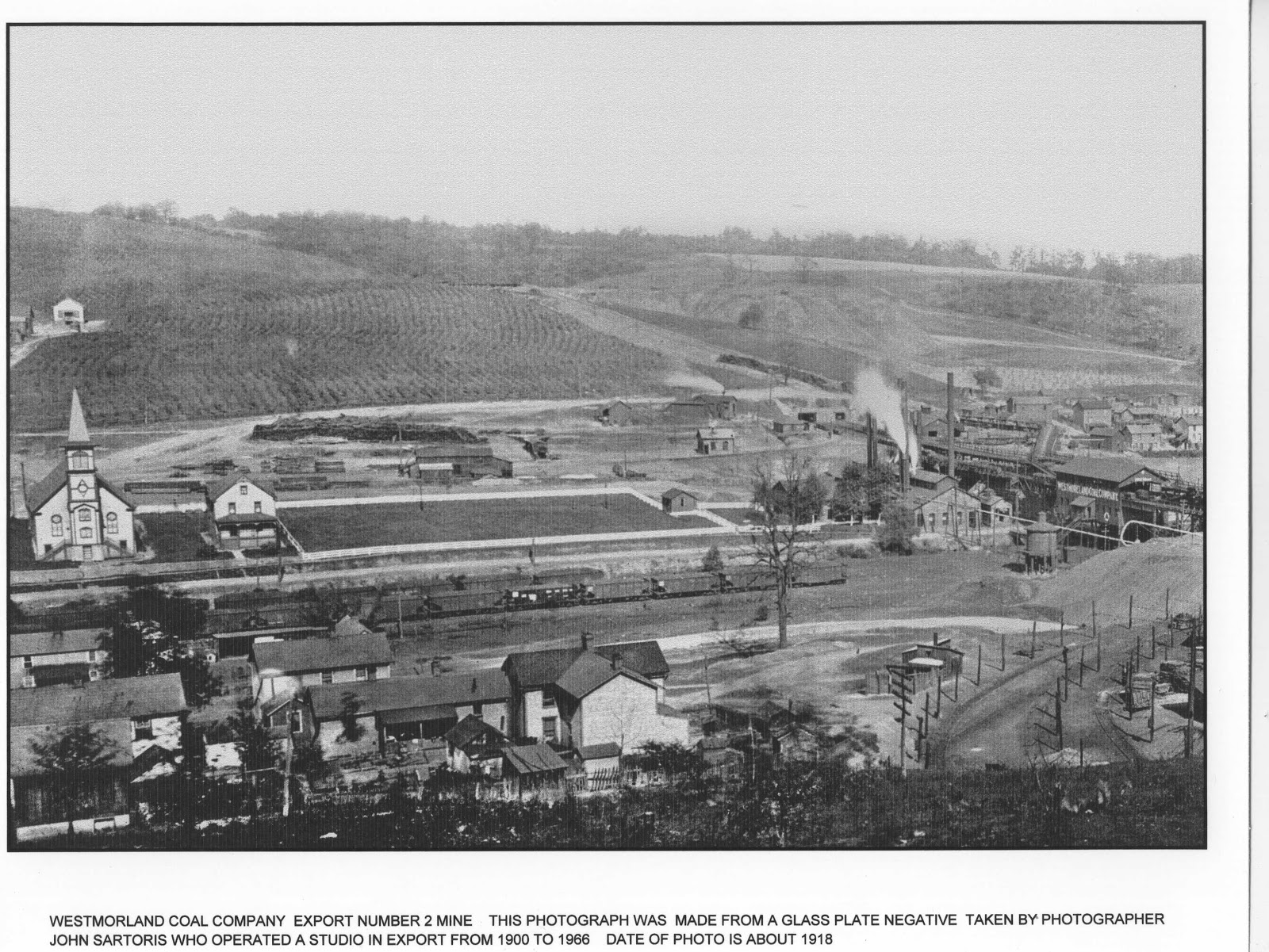 Old Industry of Southwestern Pennsylvania Export, PA and the Export Mines