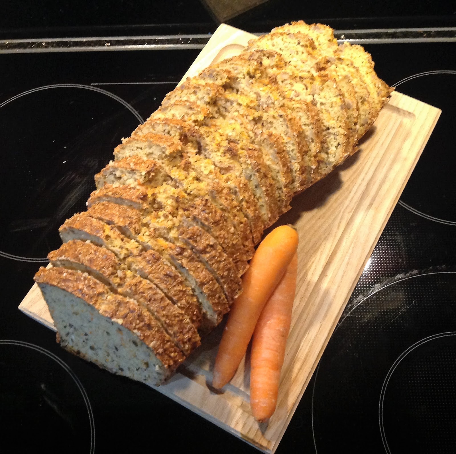 Wessels low carb Welt: Eiweiß-Karotten-Brot