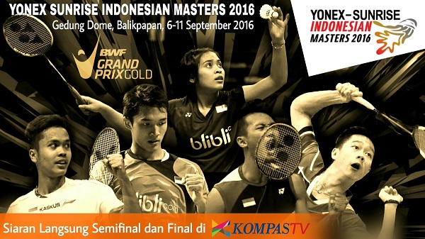 Yonex Sunrise Indonesian Masters 2016