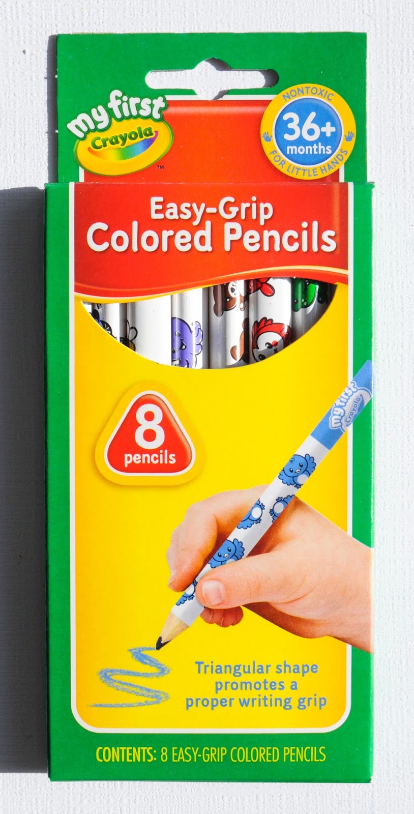 Crayola My First Crayola EZ Grip Colored Pencils-PK8 