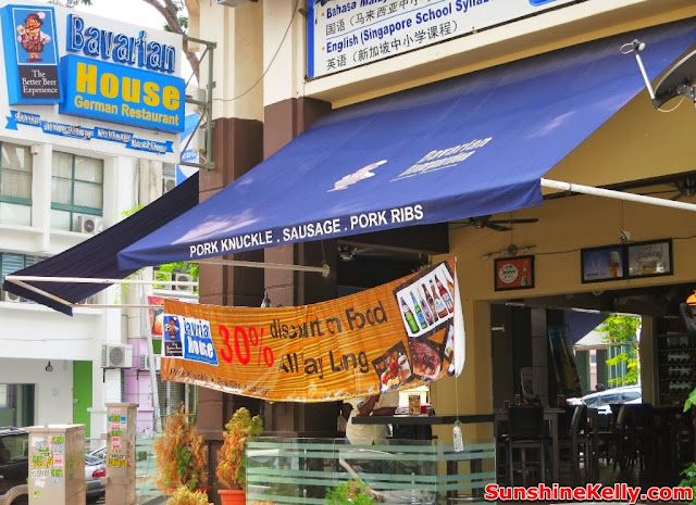 Bavarian House, German Restaurant, food review, german food, pork, taman desa, 