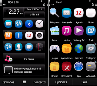 Tema de Symbian PR2 “Anna” para tu Nokia 5800, N97, C7 y N8