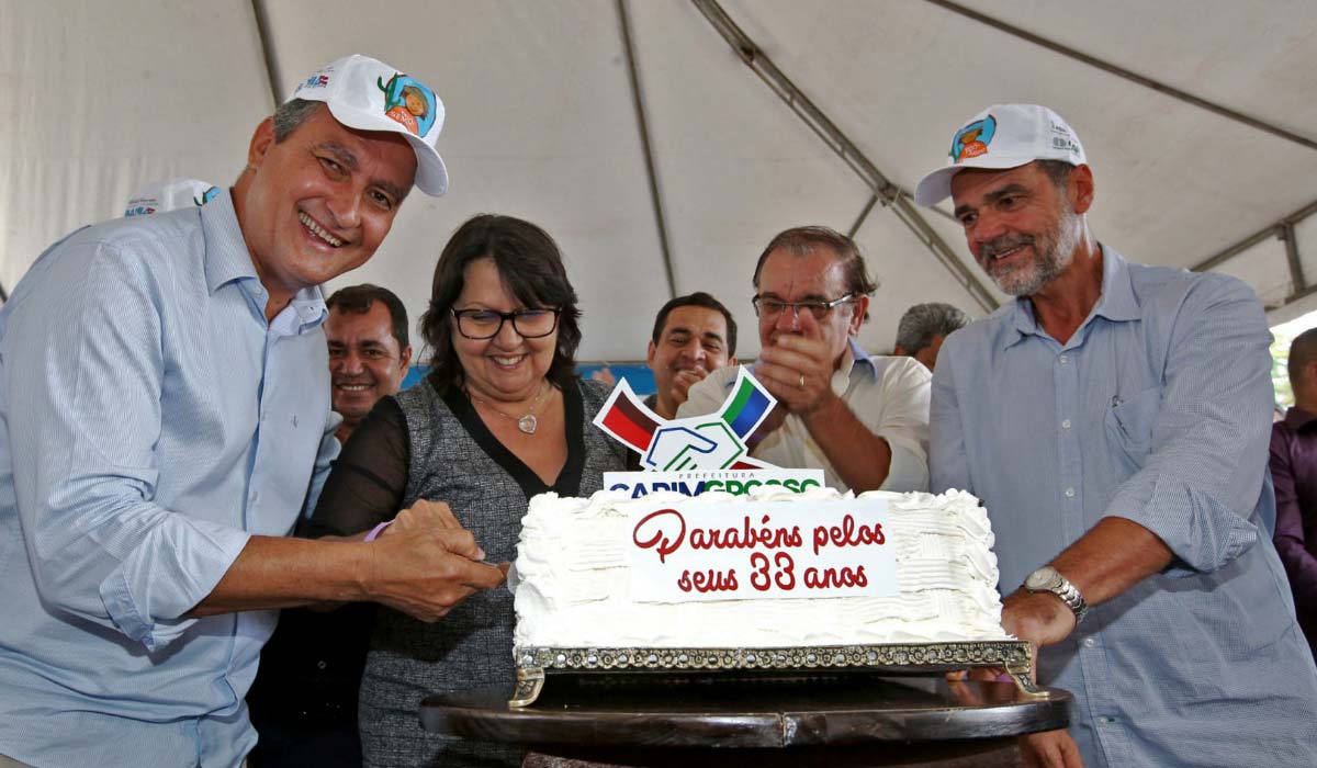 Rui autoriza ligação de barragens com investimento de 25,9 milhões em Capim Grosso