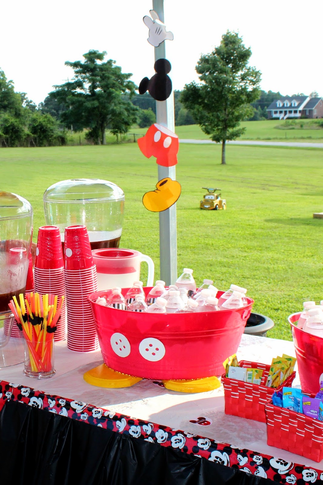 The Creative DIY Mom Mickey Mouse Birthday Party Comes