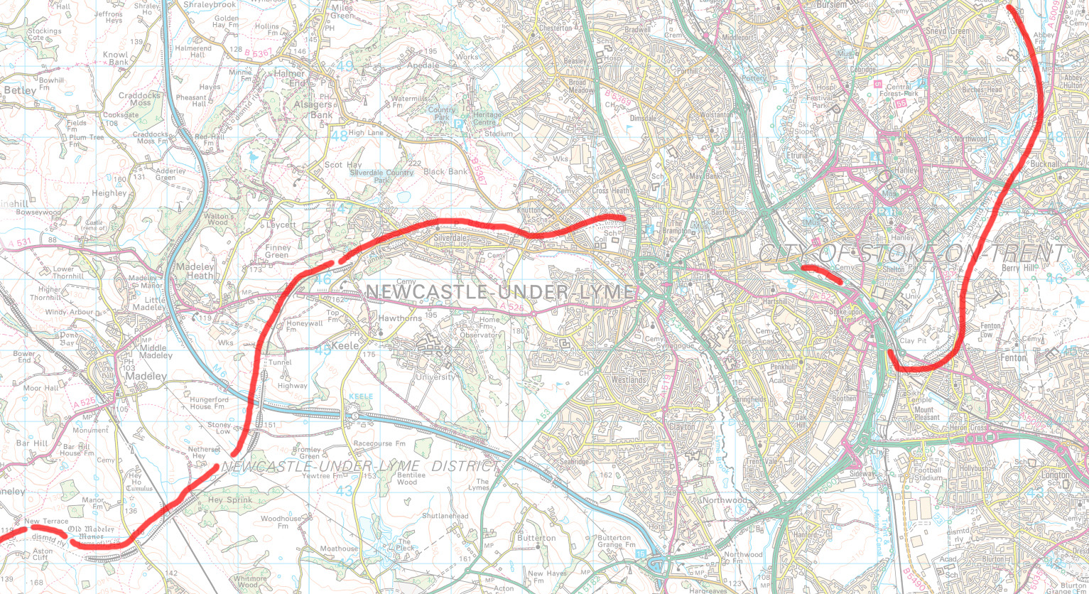 Lotta Plot the allotment blog Taking a train to NewcastleunderLyme?