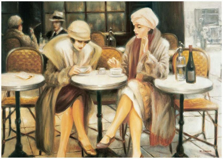Pionnières Artistes Dans Le Paris Des Années Folles échos de mon grenier: Mystérieux Café Parisien des Années Folles