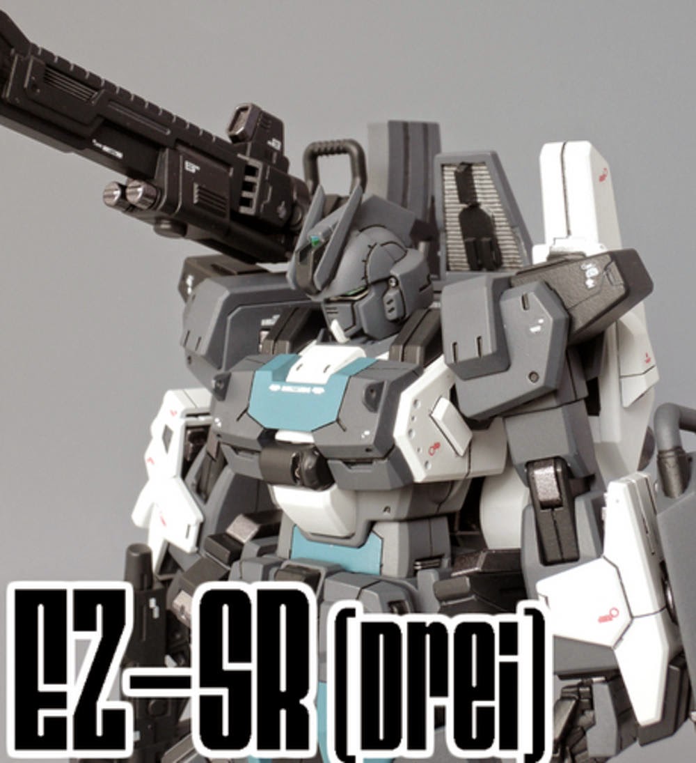 Custom Build: HGBF 1/144 Gundam Ez-SR