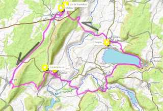 Carte sur la piste des Ours Carte sur la piste des Ours