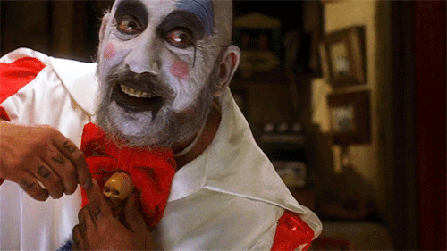 a 2003 american exploitation horror film written co scored and directed by rob zombie in his directorial debut the film stars sid haig bill moseley