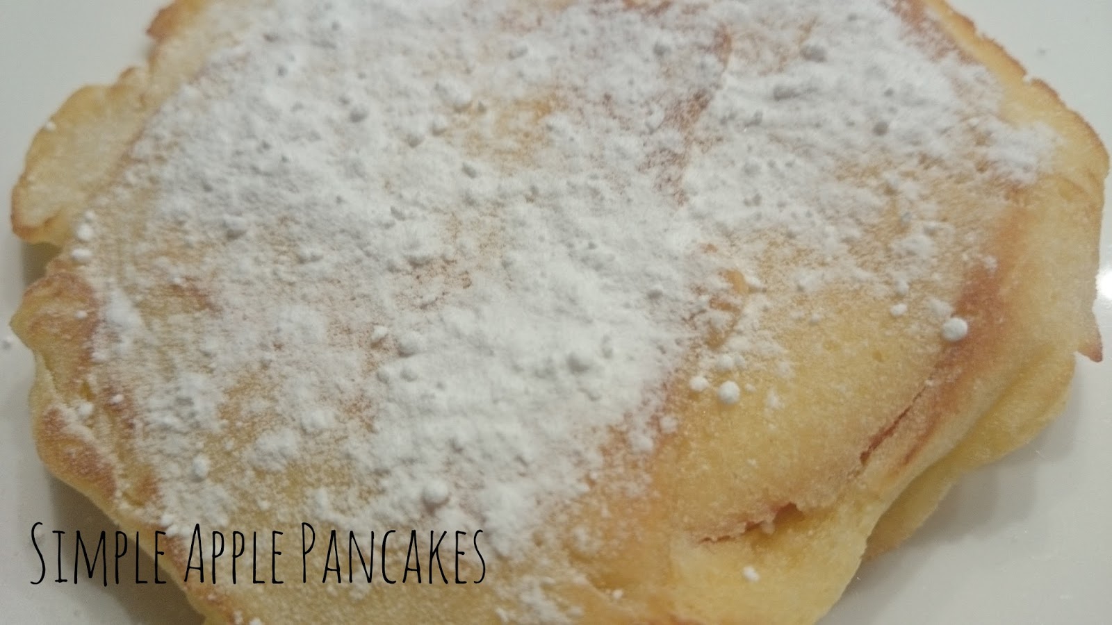 Recipe Simple Apple Pancakes