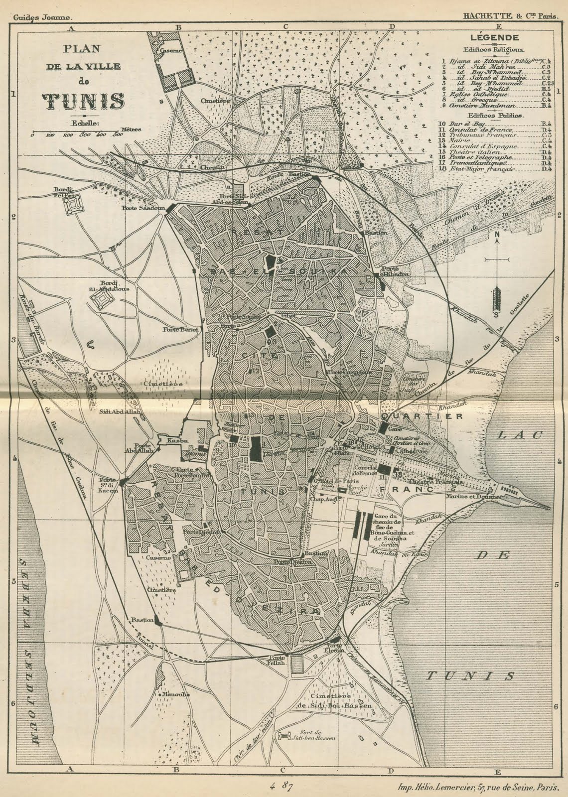 Ma Tunisie Plan De La Ville De Tunis Ma Tunisie Plan De La Ville De Tunis