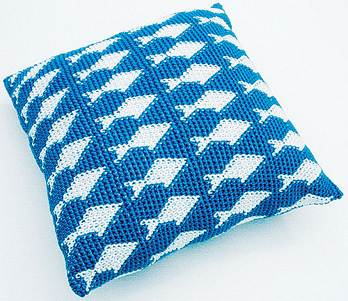Pillow tapestry crochet pattern