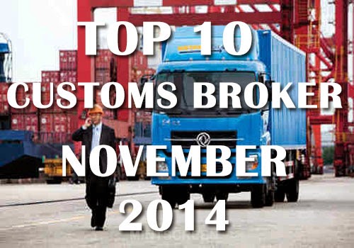 Top 10 November 2014 Customs Broker Board Exam Passers 