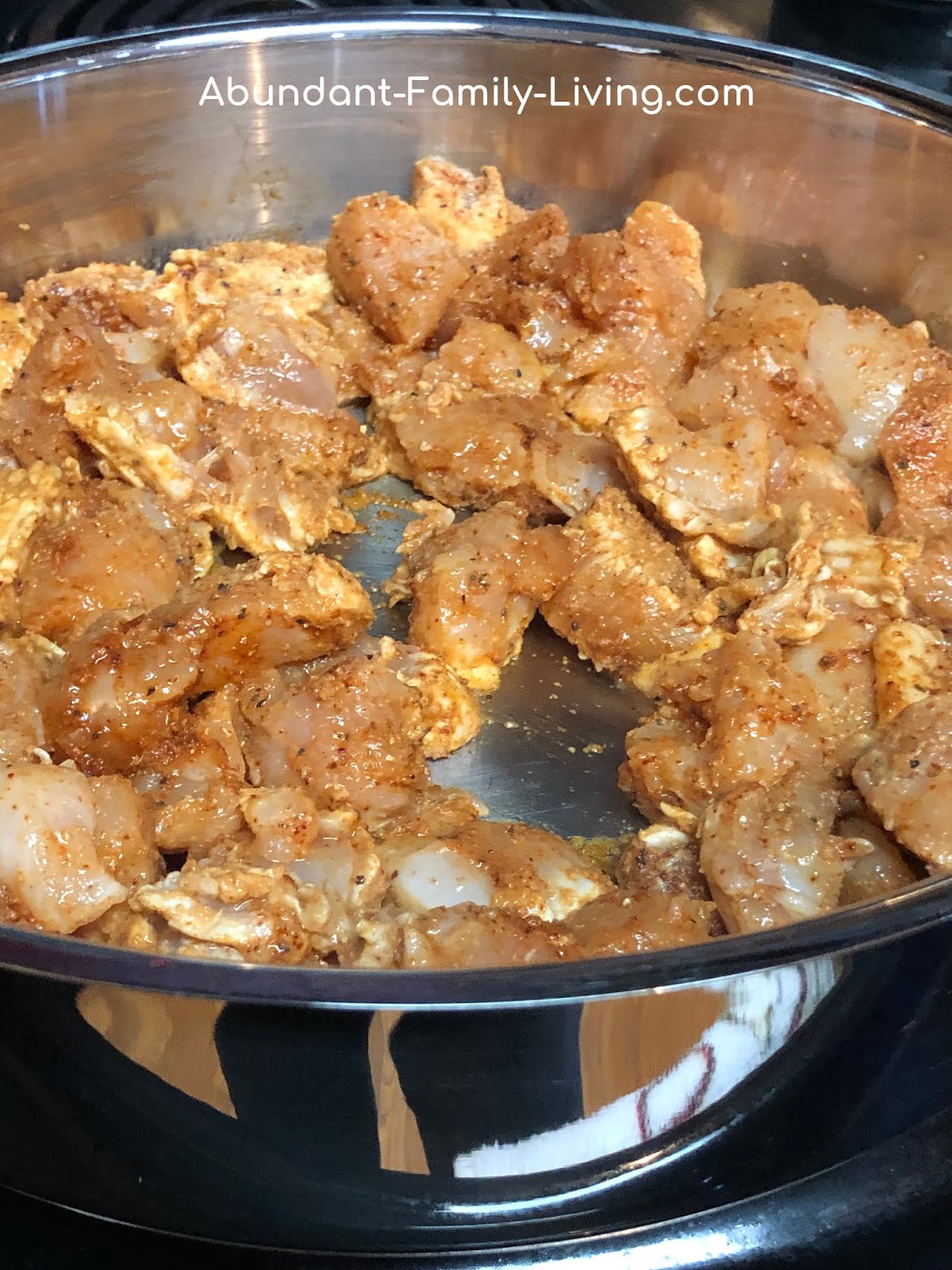 Abundant Family Living Keto Lemon Garlic Cinnamon Chicken