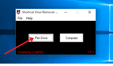 telechargement shortcut virus remover v3.1