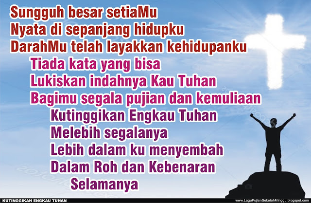Lirik Lagu Pujian Rohani Kristen Sekolah Minggu Gereja