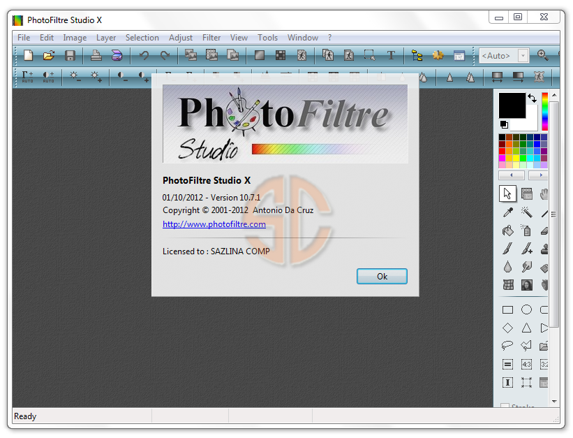 PhotoFiltre Studio X 10.7.1 Full Version Eyang Dubur