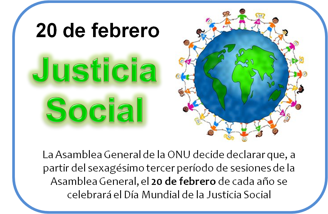 Crea y aprende con Laura: Día Internacional de la Justicia Social. 20 ...