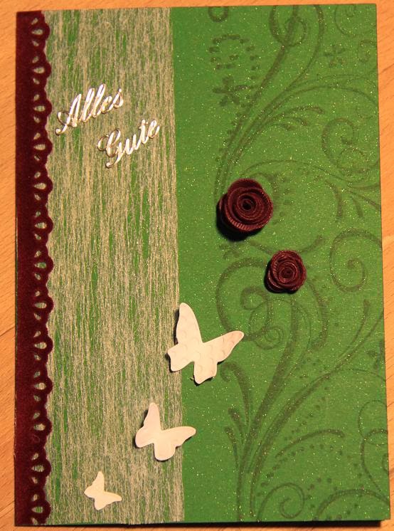 sagoscreativeworld: Glückwunschkarte