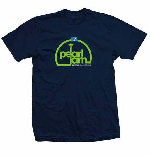 Pearl Jam x Seattle Seahawks “12 Flag Needle” T-Shirt
