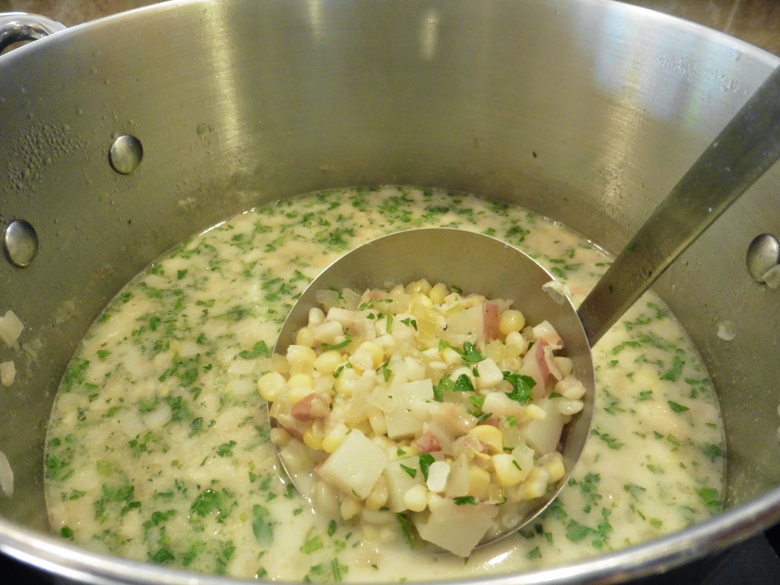 School of Eating Good Corn Chowder