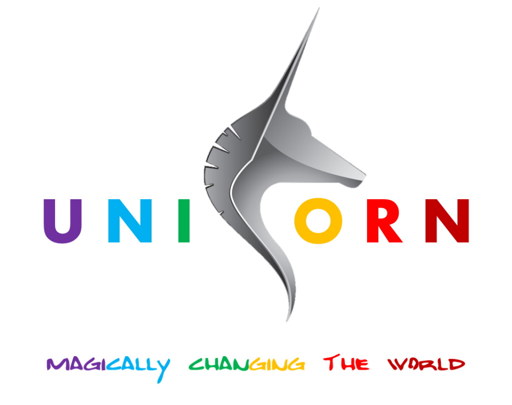 Единорог лого. Unicorn logo. Реклама единорога