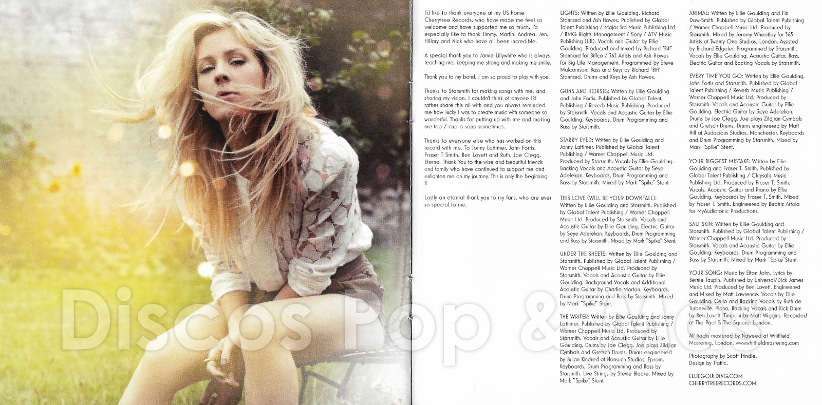 Discos Pop & Mas Ellie Goulding Lights (US Version)