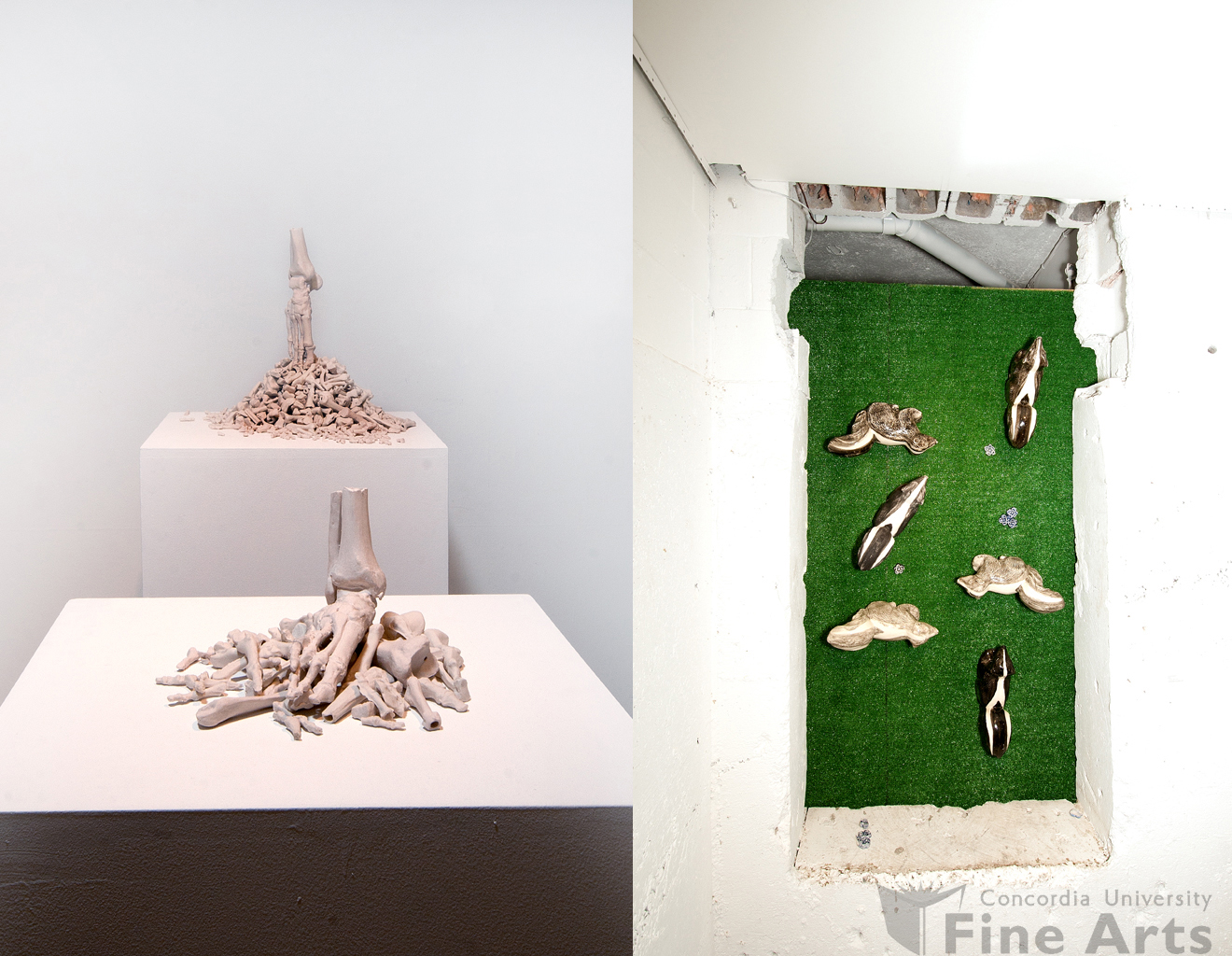 Concordia Ceramics Students Still Standing 2013