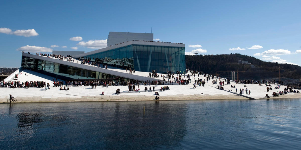 Oslo Opera House Exterior