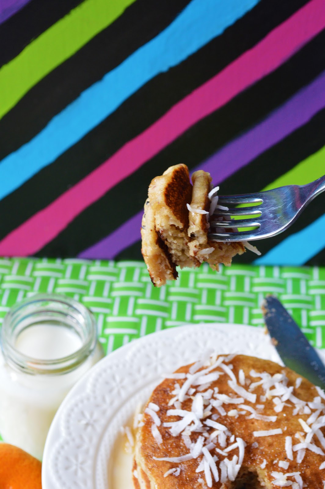 Vegan Coconut Milk Pancakes Tamalapaku