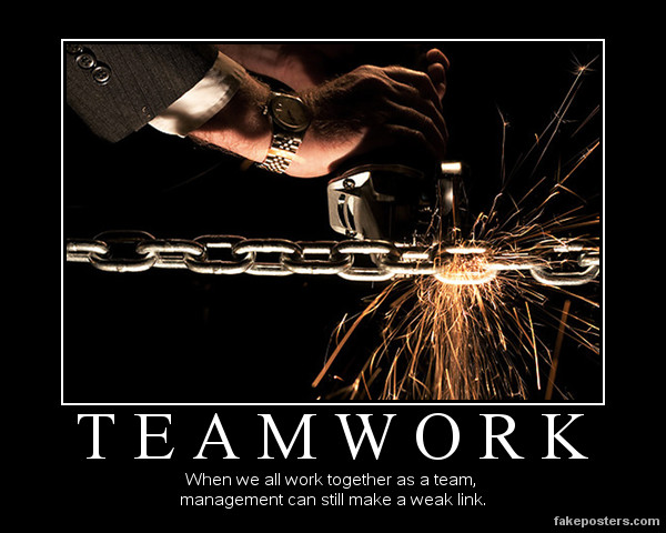 Funny Teamwork Posters