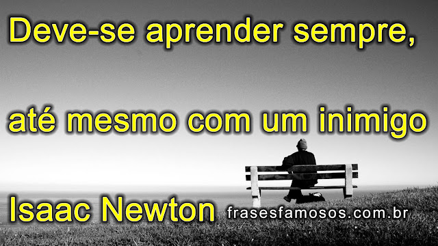 Frase de Isaac Newton