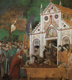 Detail from the Giotto cycle The Life of St Francis
