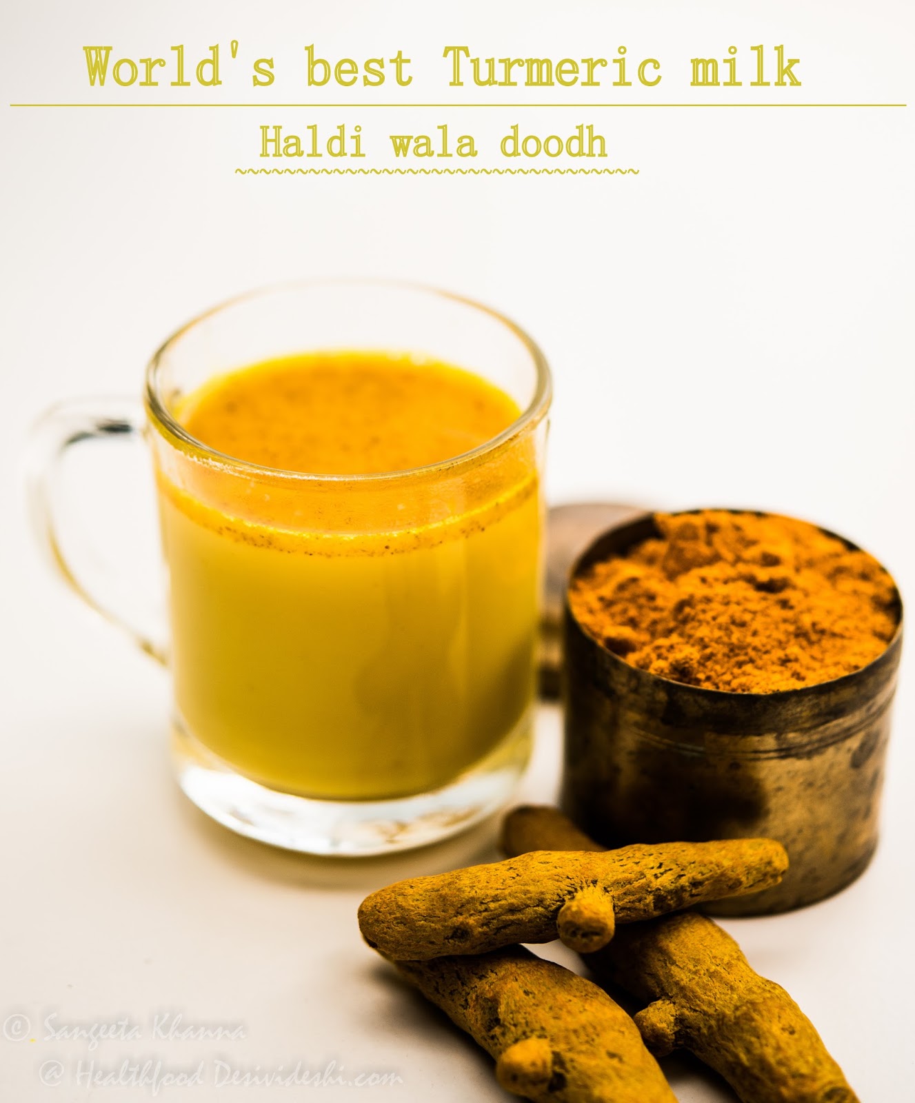 Why turmeric latte? The best turmeric milk is more than that How to