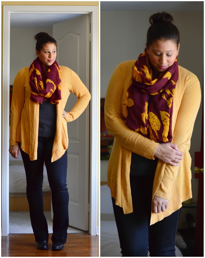 Cute winter outfit style blogger What to wear when you're sitting at a desk all day