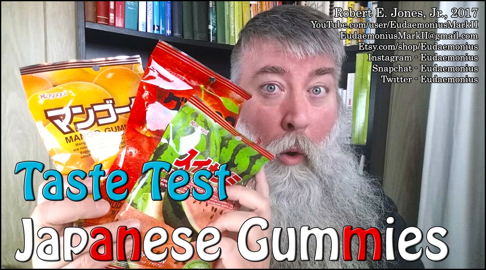 EudaemoniusMarkII Taste Test JAPANESE GUMMY CANDIES Day 17,342