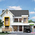 2460 square feet 4 bedroom sloping roof home