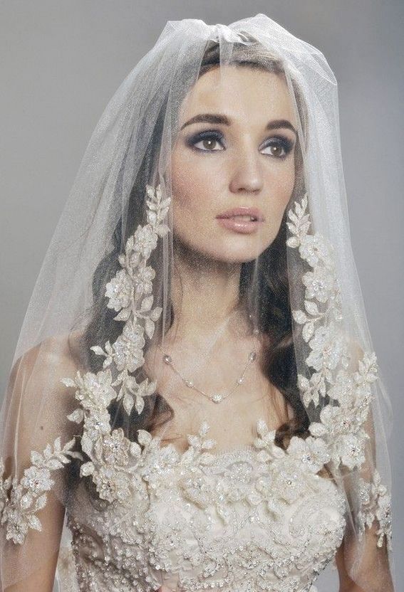 New Popular Wedding Hairstyles With Veil Over Face 2019 Wedding