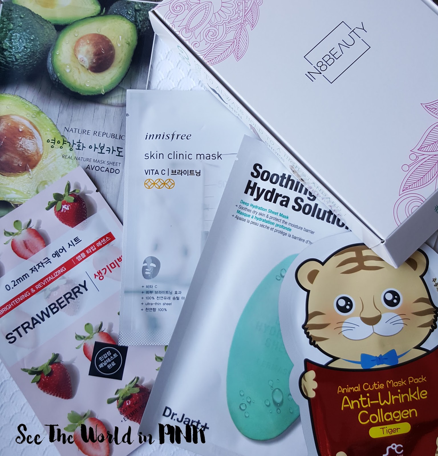 January 2017 In8Beauty New Canadian Mask Subscription Unboxing and