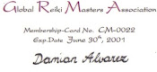Miembro de la Asociación Internacional de Maestros de Reiki