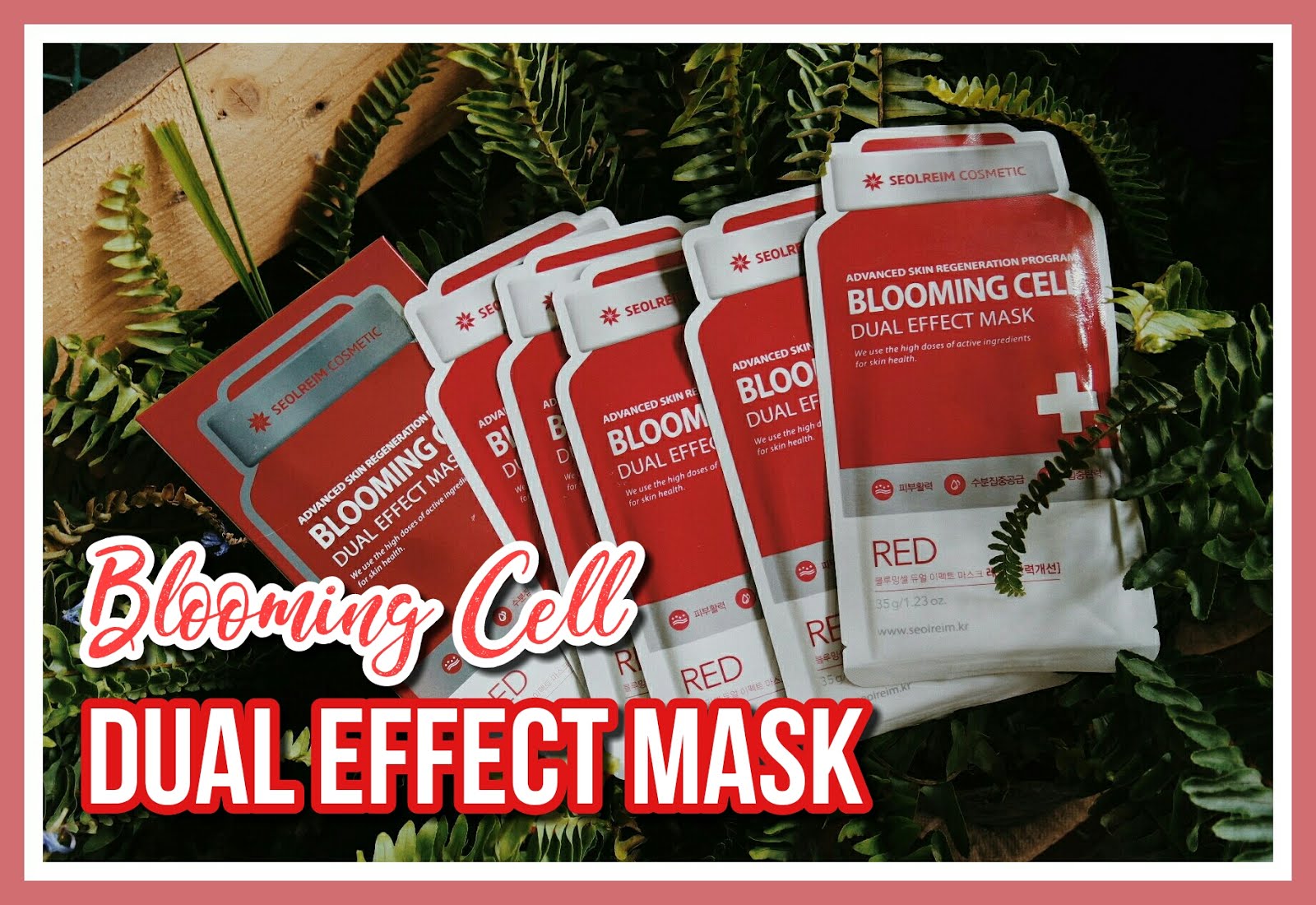 Blooming Cell Dual Effect Mask Review pinkislovebynix