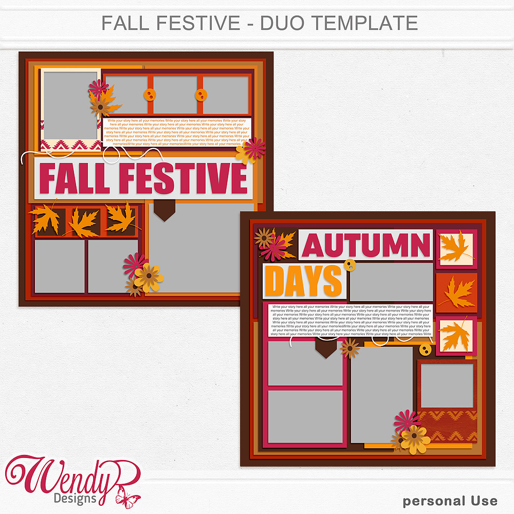 Happy Digital Scrapbooking Day!!! ♥ scrap designs by wendy