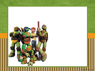 Tortugas Ninja: Invitaciones, Imprimibles para Fiestas y Etiquetas para Candy Bar para Imprimir Gratis. Para hacer invitaciones, tarjetas, marcos de fotos o etiquetas, para imprimir gratis de Tortugas Ninja.