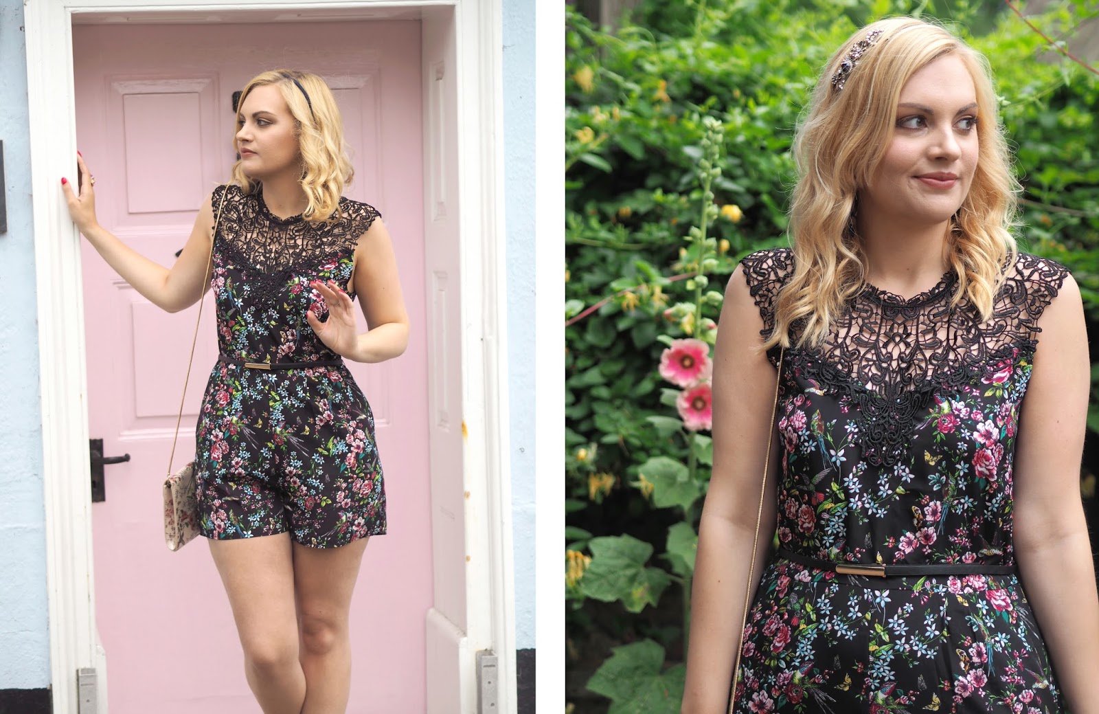 Celebrating 2 Years of Blogging, Katie Kirk Loves, Oasis Royal Worcester Playsuit, Blogger Anniversary, UK Blogger, Fashion Blogger, Style Blogger, Giveaway, Prize, Competition, Win This, Oasis Fashion, Blog Giveaway, Pink Make Up, Beauty Blogger, Pink Giveaway, Yankee Candle