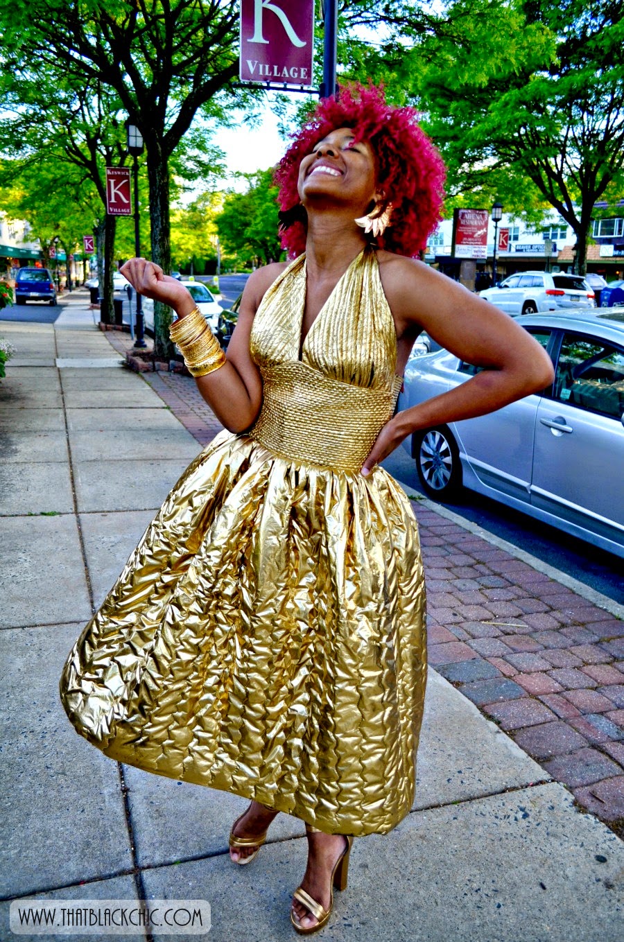 Isn't that Dress too Trashy? Nope it ain't trashy, it's Golden! | That ...