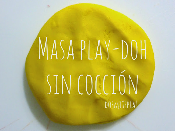 Masa Play-Doh plastilina hecha en casa sin cocción